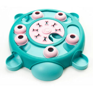 Dog Puzzles Toy with Slower Feeder Treat Dispensing Turtle Shape New